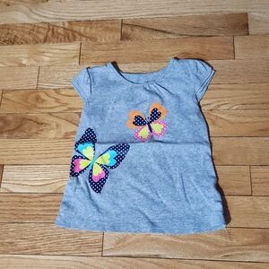 Girls butterfly shirt